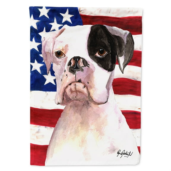 Cooper USA American Flag Boxer Flag Canvas House Size