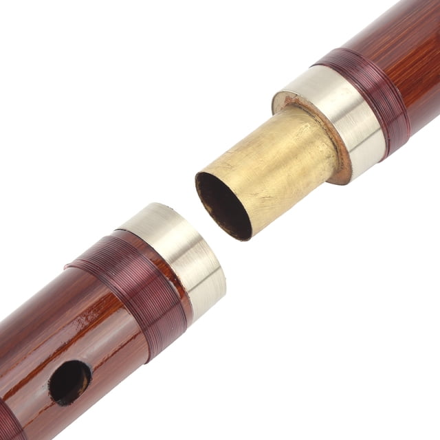 Garosa E‑Key Bamboo Flute, Dry Bitter Bamboo Flute Fashionable Beautiful Generous For Outdoor Performance For Grade Examination