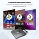 thumbnail image 4 of Unidad de CD DVD externa Grabadora de CD Unidad gratuita Unidad de disco óptico Grabadora de DVD Grabadora de CD para Mac Laptop PC, 4 of 5