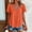 B_Orange, variant on XPMWRP Women's Plus Size Tops Short Sleeve Lace V Neck Scalloped T Shirts Dressy Casual Blouse Loose Fitted Tees Army Green XXL