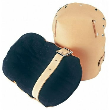 CLC 313 Heavy-Duty Knee Pad, Top Grain Leather Cap, Foam Pad, Buckle Closure