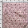 thumbnail image 3 of oneOone Velvet Beige Fabric Floral Quilting Supplies Print Sewing Fabric By The Yard 58 Inch Wide, 3 of 4
