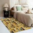thumbnail image 3 of Construction Rugs for Boys Room - 2x3 Rug - Construction Vehicle Rug - Excavator Tractor Area Rug - Kids Boys Rugs - Yellow Car Carpet, 3 of 7