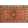 thumbnail image 1 of Ahgly Company Machine Washable Indoor Rectangle Traditional Tomato Red Area Rugs, 2' x 3', 1 of 7