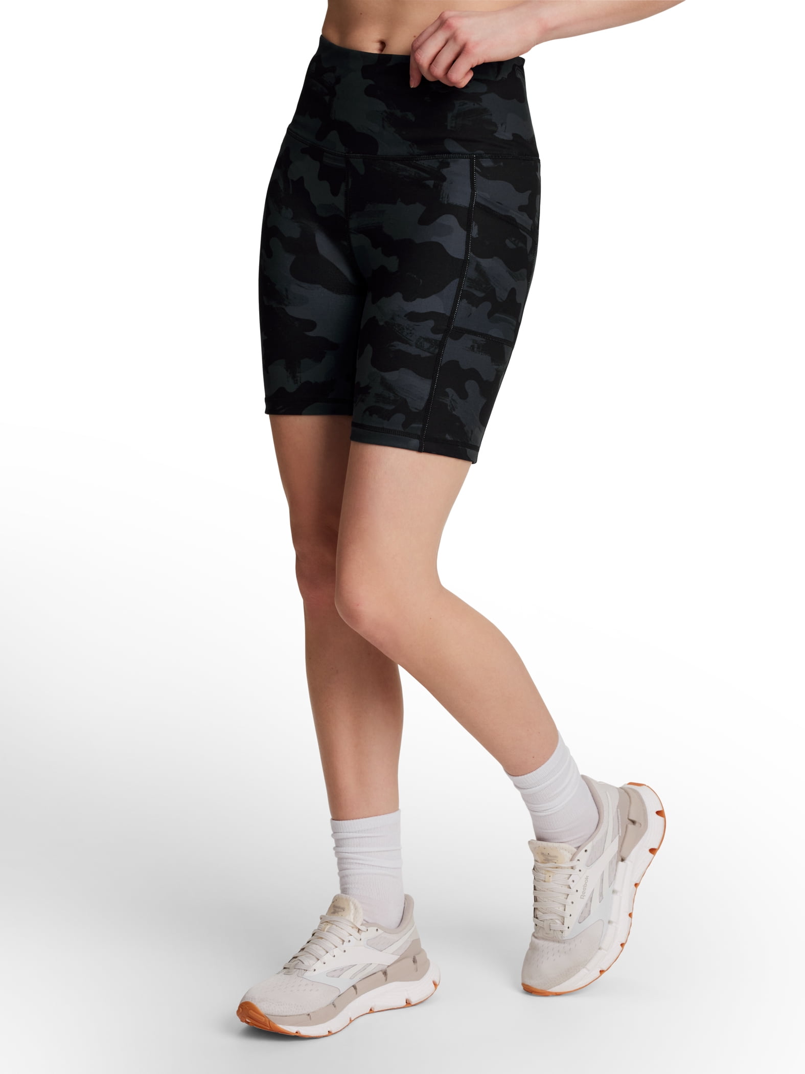 Reebok Women's Everyday High Rise Bike Short, 7" Inseam, Sizes XS-XXXL