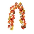 thumbnail image 2 of Floleo Clearance 2 Pack Fall Maple Garland - 69 Inch/Piece Artificial Fall Foliage Garland Colorful Autumn Decor for Home Wedding Party (Mixed Color) Black of Friday Deals 2024, 2 of 9
