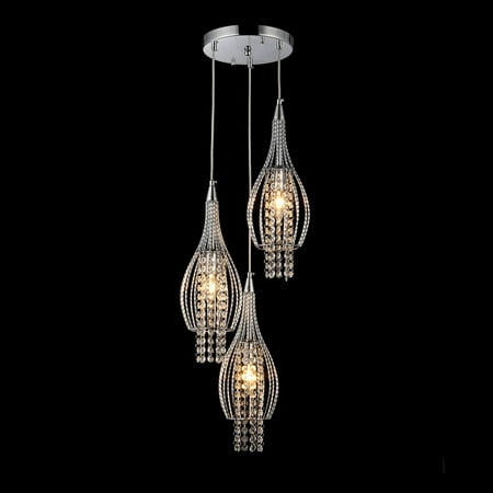 - Warehouse of Tiffany Xuan 3 Light Crystal Chandelier