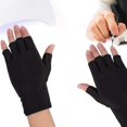 thumbnail image 5 of UV Glove for Nail Lamp Anti UV Gloves Nail Art UV Shield Gloves Professional Fiber Cotton Manicure Tool from UV Harm Sunburn, 5 of 5