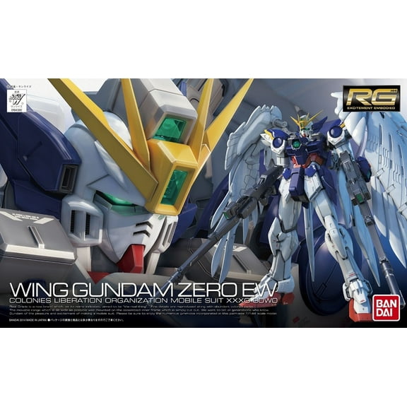 Bandai Spirits Wing Gundam Zero EW XXXG-00W0 RG 1/144 Model Kit