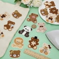 thumbnail image 4 of 16Pcs Iron on/Sew on Bear Embroidery Patch Polyester Lion Patch Cute Animal Embroidered Applique Sewing Decorative Panda Patches, 4 of 5