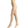 thumbnail image 3 of Women's Berkshire 4643 Shimmer Opaque Lycra Control Top Tights (Natural Tan Petite), 3 of 4