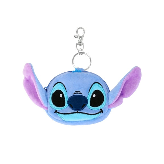 Disney Girl's Stitch Zip-Up Keychain Charm