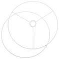 thumbnail image 3 of GOOHOCHY 1 Pair Lamp Shade Ring Diy Pendant Lamp Frame Hanging Light Rack E27 Base Pendant Light Frame, 3 of 8