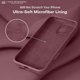 thumbnail image 5 of Funda de Silicona Premium, Forro de Microfibra Suave, para iPhone 16 Pro de 6.3 Pulgadas, Vino Tinto, 5 of 7