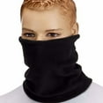 thumbnail image 3 of Neck Scarf Adjustable Solid Color Fleece Keep Warming Ski Tube Warmer for Sports, 3 of 10