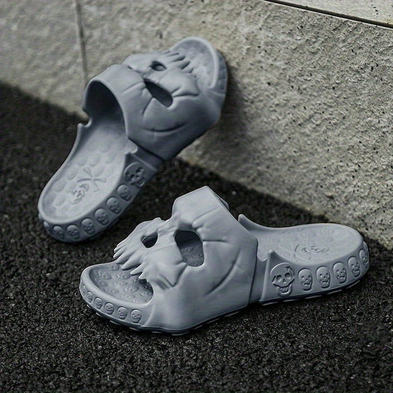 Skull clogs discount