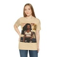 thumbnail image 5 of Vintage Candy's Brand of Rebel Flower Women's Short-Sleeve Crewneck TShirt, 5 of 6