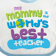thumbnail image 4 of Inktastic Teacher Mommy Boys or Girls Baby Bib, 4 of 4