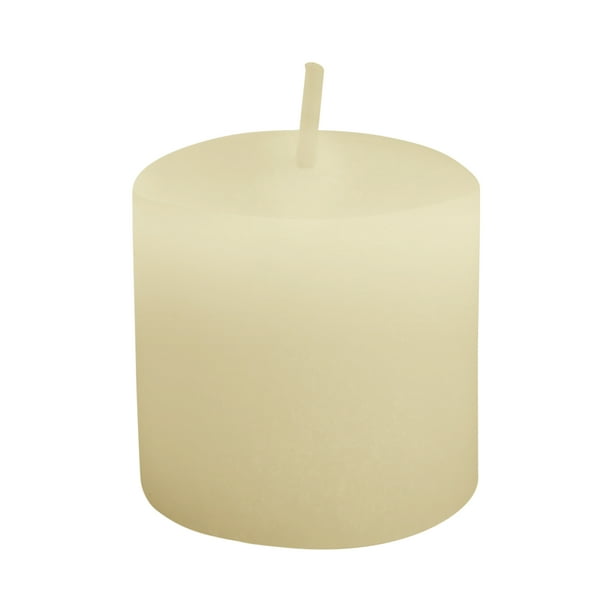 Mainstays Unscented Votive Candles, Ivory, 16Pack