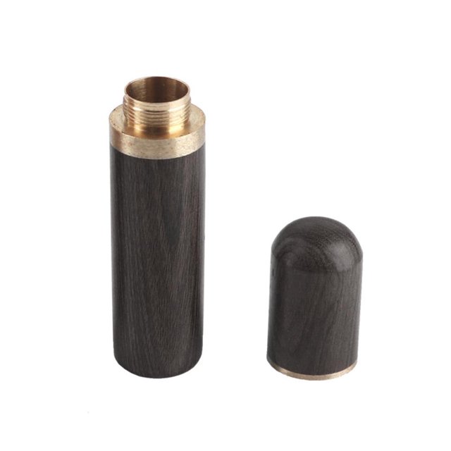 Injueey Contenedor de almacenamiento de agujas de coser de y metal Tubo de almacenamiento versátil portátil Almacenamiento de agujas naturales De coser Injueey HA013969-00