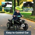 thumbnail image 6 of Resenkos 6V Kids Ride on Electric ATV, Ride Car with 4 Wheels, Ride-on Toy for Toddlers 1-3 Boys & Girls, Black, 6 of 9