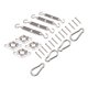 thumbnail image 4 of Kit De Hardware De Vela De Parasol, Kit De Hardware De Toldo Antioxidante Anticorrosión Portátil Para Jardín Para Césped Para Patio ANGGREK Otros, 4 of 8