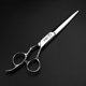 thumbnail image 5 of Tijeras de peluquería de 7 pulgadas, acero inoxidable 440c, tijeras profesionales de barbero para un corte preciso., 5 of 5