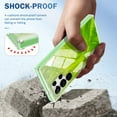 thumbnail image 6 of Dteck Built-in Screen Protector Case for Samsung Galaxy S24 Ultra,Compatible with Mag-Safe Slim TPU+PC Full-Body Stylish Shockproof Protective Cover,Green, 6 of 7