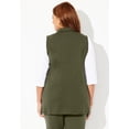 thumbnail image 3 of Catherines Women's Plus Size Suprema Studio Zip Front Vest, 3 of 6