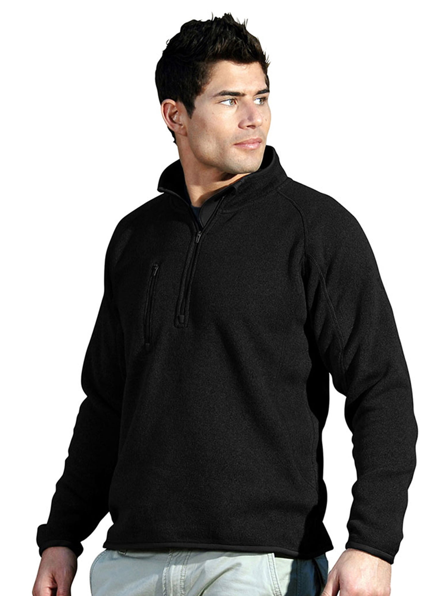 Zip Sweater Fleece Pullover 