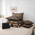 thumbnail image 6 of Feelyou Branches Plant Adult Twin Bedding Sets 7pcs, Autumn Maple Leaf Comforter Set, 6 of 8