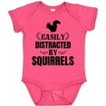 thumbnail image 3 of Inktastic Easily Distracted by Squirrels Boys or Girls Baby Bodysuit, 3 of 5