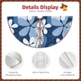 thumbnail image 3 of Defioc Flower for Christmas Tree Skirt Snowman Xmas Tree Skirt Farmhouse Christmas Decorations Tree Mat for Holiday Party Decor-30", 3 of 6