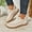 Beige, variant on Willtoo Women's Orthopedic Ankle Boots, Winter Warm Plush Lined Non-Slip Snow Booties with Arch Support for Plantar Fasciitis Light Brown