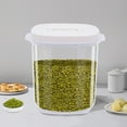 thumbnail image 6 of Large Airtight Food Storage Bin Dry Food Flour Rice Bean Container W/Lid 20lbs, 6 of 13