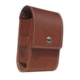 thumbnail image 2 of Almencla Golf Rangefinder Case Golf Accessory Compact PU Pouch Golf Waist Storage Bag Coffee, 2 of 8