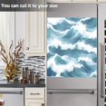 thumbnail image 6 of Ryvnso Blue View Sea Dishwasher Magnetic Refrigerator Magnet Cover Kitchen Home Decorative 23"x26", 6 of 6