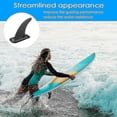 thumbnail image 2 of 8 Inch Removable Surfboard Sup Fin With Fin Base, Detachable Center Fin Stand Up Paddle Board, 2 of 4
