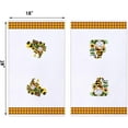 thumbnail image 2 of Set of 2 Sunflower Gnome Kitchen Dish Towel 18 x 26 Inch, Seasonal Spring Summer Buffalo Plaid Sunflower Truck Tea Towels Dish Cloth for Cooking Baking, 2 of 6