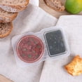 thumbnail image 2 of Snack Pack Container, Snack Container, Reusable Snack Containers with Lids, Snack Containers, Double Compartment Condiment Container,Mini Snack Containers with Lids (20 Pcs), 2 of 7