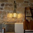 thumbnail image 4 of Juego de 2 lámparas de pared industriales, iluminación de pared vintage, lámpara de pared con polea, iluminación interior para bar, dormitorio, sala de estar, restaurante, cafetería, pasillo, 4 of 4