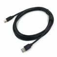 thumbnail image 4 of Cable de impresora USB Yuxing 2.0 universal A a B 3 metros Negro, 4 of 5