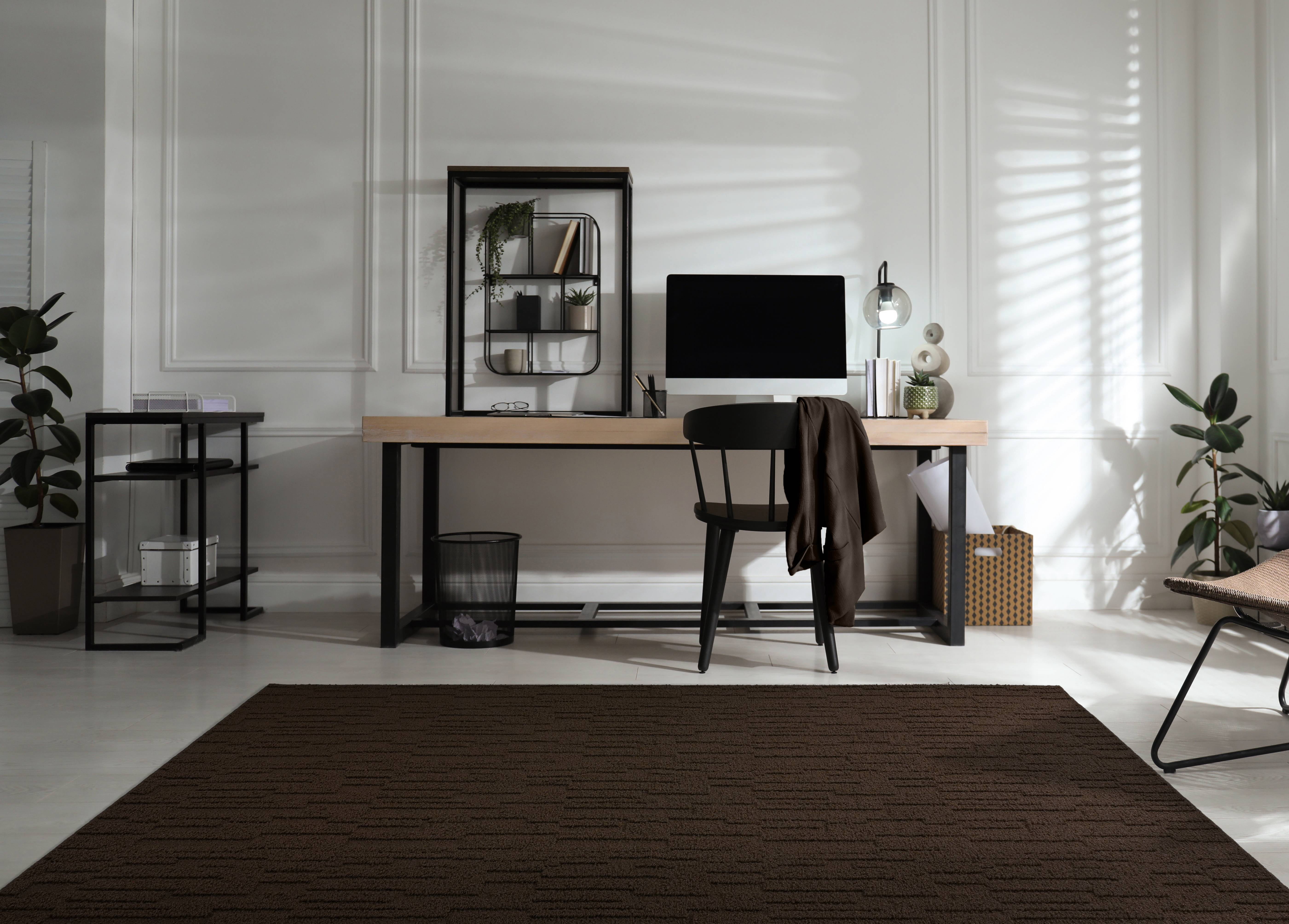 Garland Rug Brentwood Pixel Mocha Indoor Area Rug, 5' x 8'