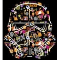 thumbnail image 2 of Men's Star Wars Stormtrooper Candy Face Graphic Tee Black X Large, 2 of 5