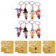 thumbnail image 4 of 8 llaveros decorativos de payaso para mochila, adorable llavero con colgante de parodia., 4 of 6