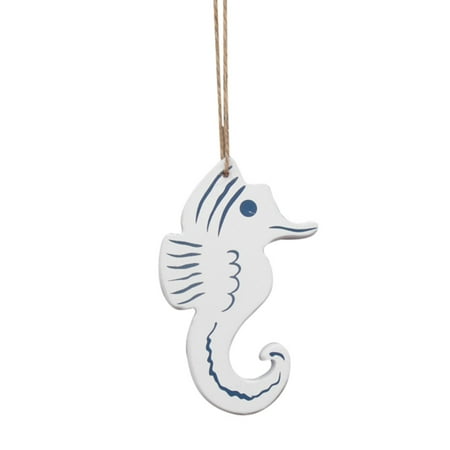 

Huaai Hangs Mediterranean Style Creative Wooden Decorationative Pendant Wall Decoration Hanging White
