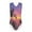 Coconut Tree Sunset, variant on FOR U DESIGNS USA Flag Kids Toddlers Sleeveless Swimwear Quick Dry Beach Sport Swimsuit, 3-4T Girls Bathing Suit One Piece Tank Leotard, 4th of July