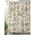 thumbnail image 2 of Fsddascl Vintage Spring Floral Shower Curtain Set - Small 36" x 72" Washable Bathtub Curtain with 12 Hooks, Summer Botanical Farmhouse Waterproof Fabric Stall Shower Curtains for Bathroom/Bathtub, 2 of 6