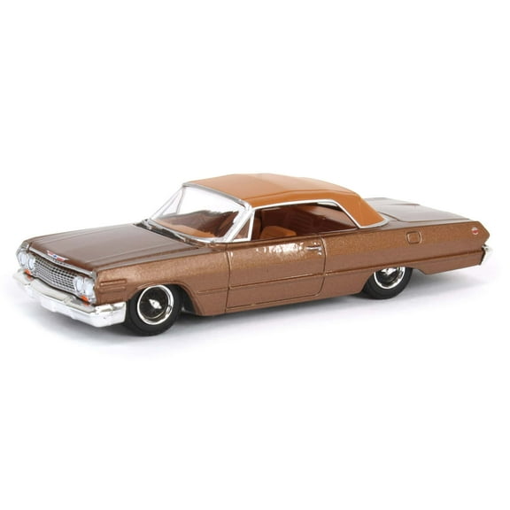 1/64 1963 Impala SS Convertible, Bronze Metallic, California Lowriders 6 63070-C