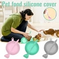 thumbnail image 5 of Apmemiss Clearance Silicone Can Covers for Pet Food Cans, Dog Cat Food Can Lids Covers, Reusable Universal Size Can Toppers Fit Small Medium Large Cans Christmas Gifts, 5 of 5